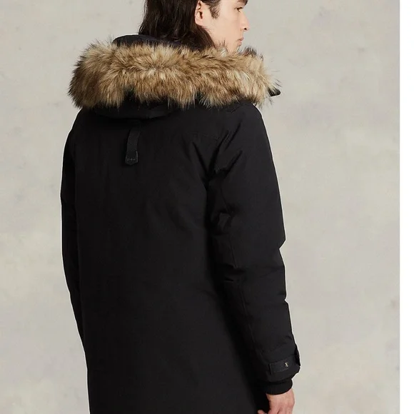 Polo Ralph Lauren Faux Fur Trim Down Parka